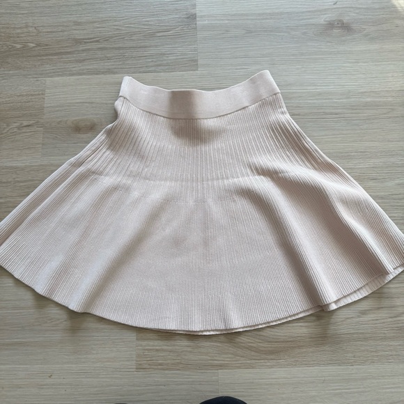 Club Monaco Carly Pleated Skater Skirt Ballet Pink Sz S - Picture 2 of 5